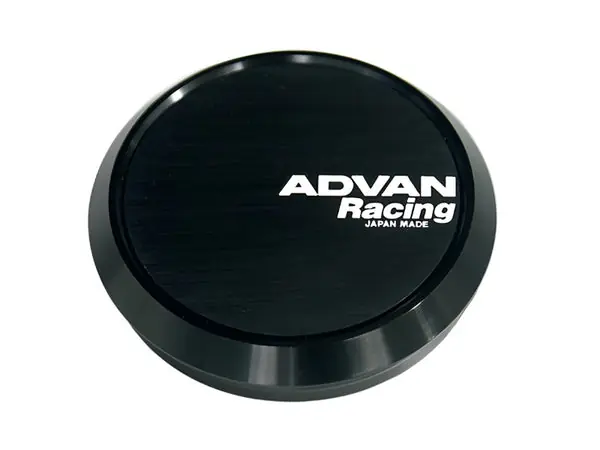 Advan Flat 73mm Center Cap - Black