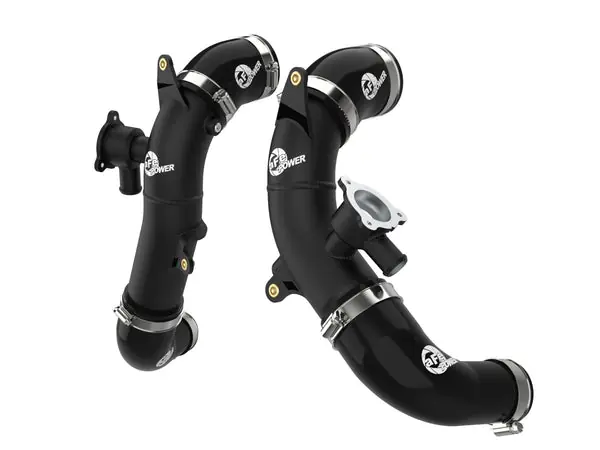 aFe 2022 Toyota Tundra V6-3.5L (tt) BladeRunner 2.5in Aluminum Hot Charge Pipe - Black