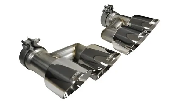 Corsa 2015-2019 Ford Mustang GT 5.0 Polish Quad Tips Kit