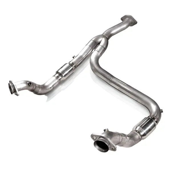 Stainless Works 2011-14 F-150 3.5L 3in Downpipe High-Flow Cats Y-Pipe Factory Connection