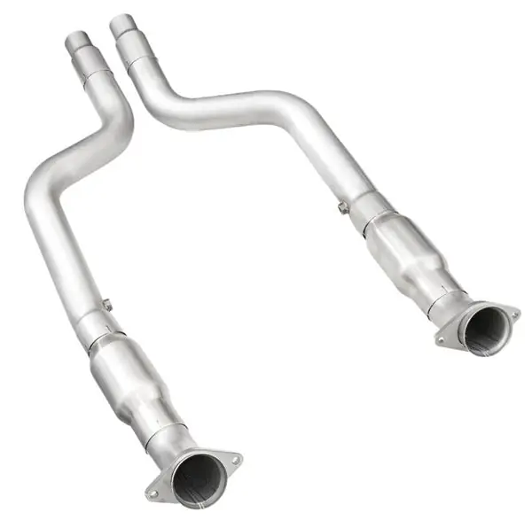 Stainless Works High-Flow Catted Midpipe Kit 3" 15-23 Dodge Challenger/Charger 6.2L/6.4L