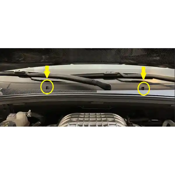 Windshield Washer Squirter Relocation Kit Universal