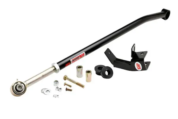 JKS Manufacturing Jeep Wrangler TJ Adjustable Track Bar w/ Relocation Bracket - Rear