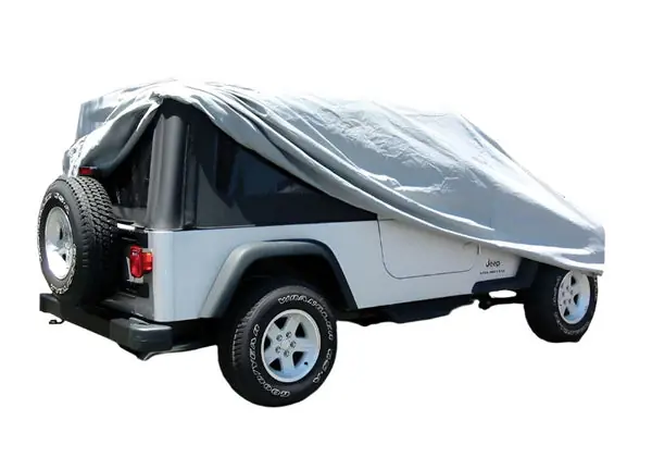 Rampage 2004-2006 Jeep Wrangler(TJ) LJ Unlimited Car Cover - Grey