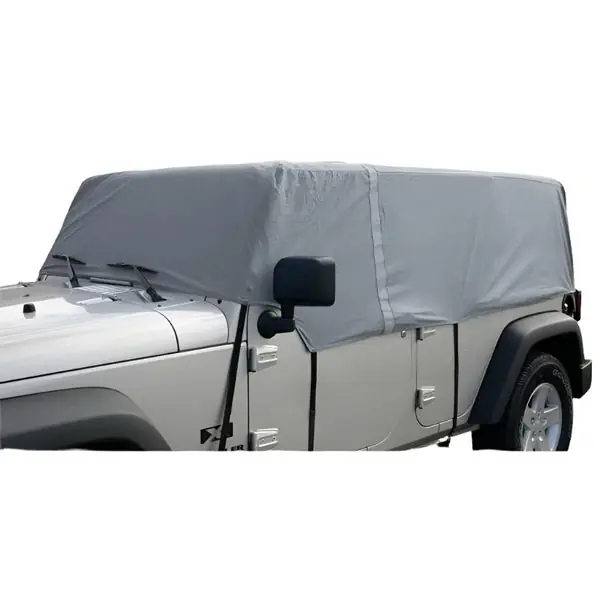 Rampage 2007-2018 Jeep Wrangler(JK) Unlimited Car Cover 4 Layer - Grey