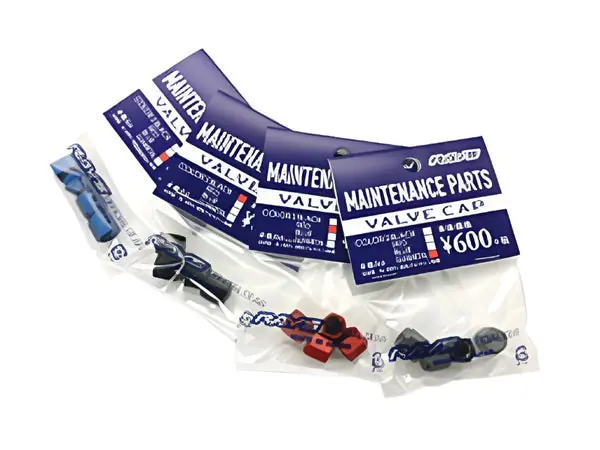 Rays Aluminum Air Valve Cap Set - Blue