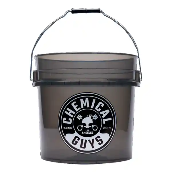 Chemical Guys Heavy Duty Detailing Bucket Smoked Black (4.5 Gal)