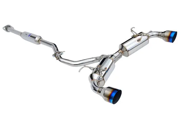 Invidia 12+ Subaru BRZ / Toyota 86 N2 60mm Single Layer Titanium Burnt Tips Cat-Back Exhaust