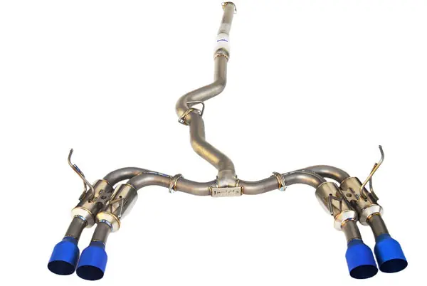 Invidia 2015+ WRX/STi Gemini 80mm Full Titanium Quad 101mm Tip Cat-Back Exhaust
