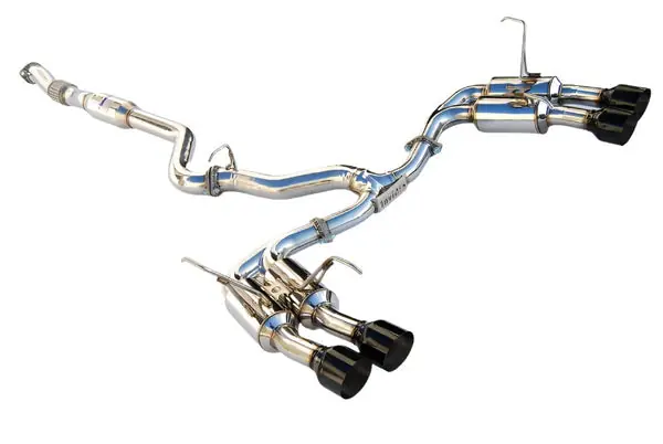 Invidia 2015+ Subaru WRX / STI Gemini/R400 Single Layer Quad Black Tip Cat-Back Exhaust
