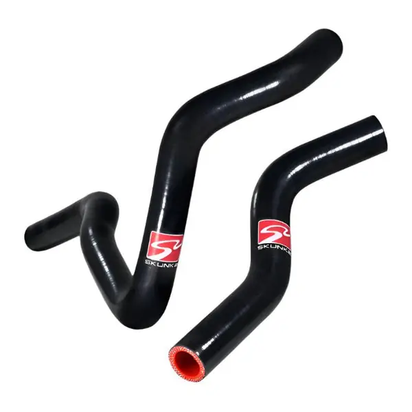 Skunk2 92-05 Honda Civic/93-97 Del Sol (Non DOHC VTEC) Radiator Hose Kit (Blk/Rd 2 Hose Kit)