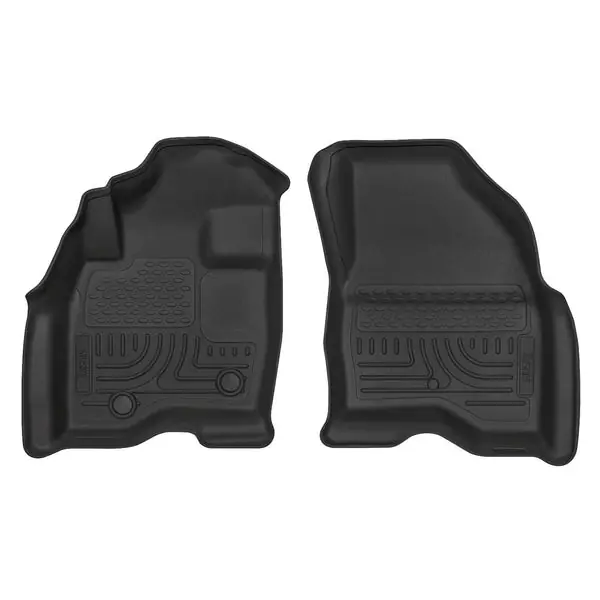 Husky Liners 15-17 Ford Explorer WeatherBeater Black Front Floor Liners