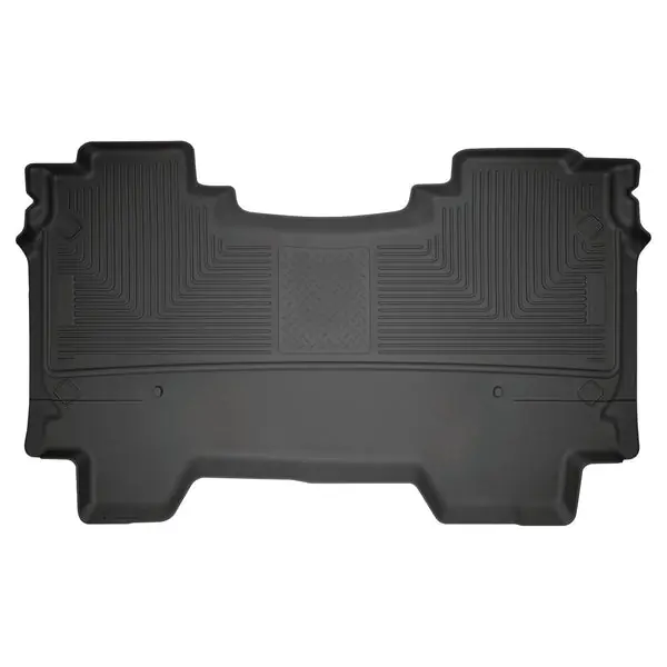 Husky Liners 2019 Ram 1500 CC WeatherBeater 2nd Seat Floor Liners Black (W/O Factory Storage Box)