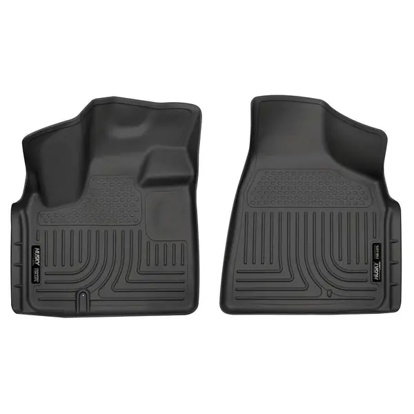 Husky Liners 08-12 Chrysler Town Country/Dodge Grand Caravan WeatherBeater Black Floor Liners