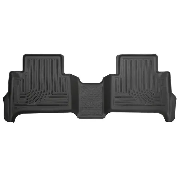 Husky Liners 15 Chevrolet Colorado Crew Cab WeatherBeater Black 2nd Seat Floor Liners