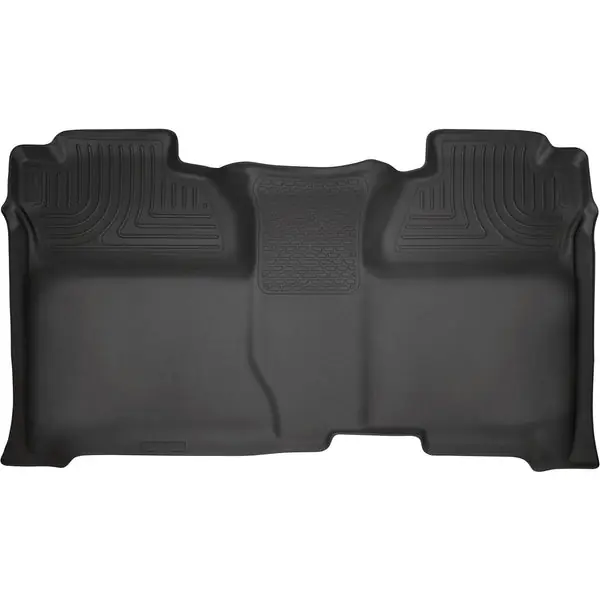 Husky Liners 14 Chevrolet Silverado 1500/GMC Sierra 1500 WeatherBeater Black 2nd Seat Floor Liners