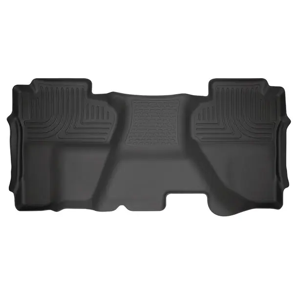 Husky Liners 14 Chevrolet Silverado/14 GMC Sierra 1500 Weatherbeater Black 2nd Seat Floor Liner