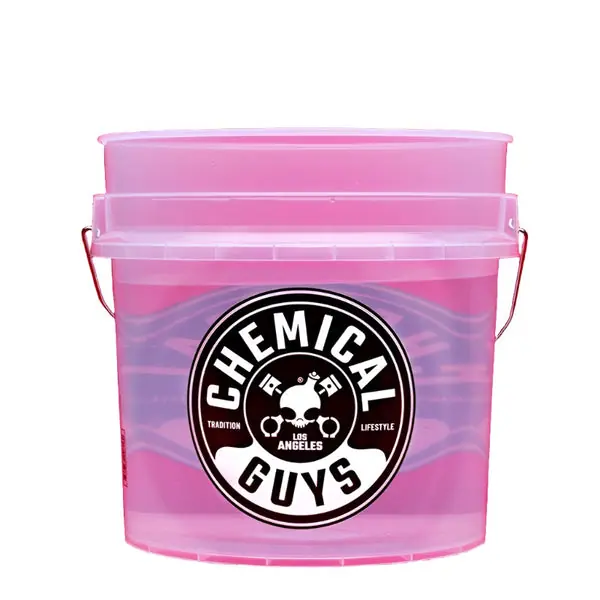 Chemical Guys Heavy Duty Ultra Clear Detailing Bucket