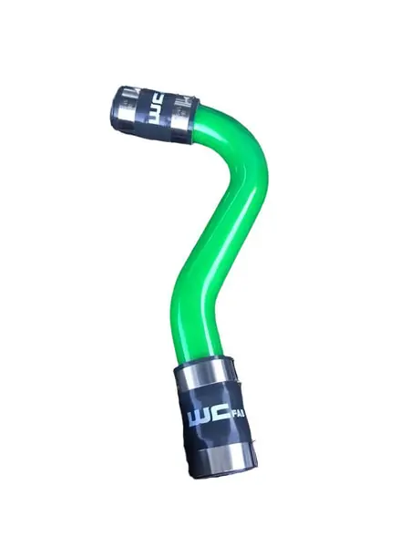 Wehrli 06-10 Chevrolet 6.6L LBZ/LMM Duramax Upper Coolant Pipe - Gloss Black