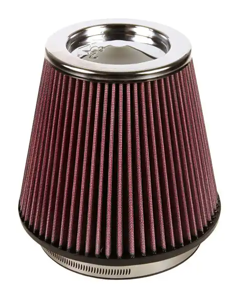 K&N Round Tapered Universal Air Filter 6in Flange ID x 7.5in Base OD x 5in Top OD x 6.5in Height