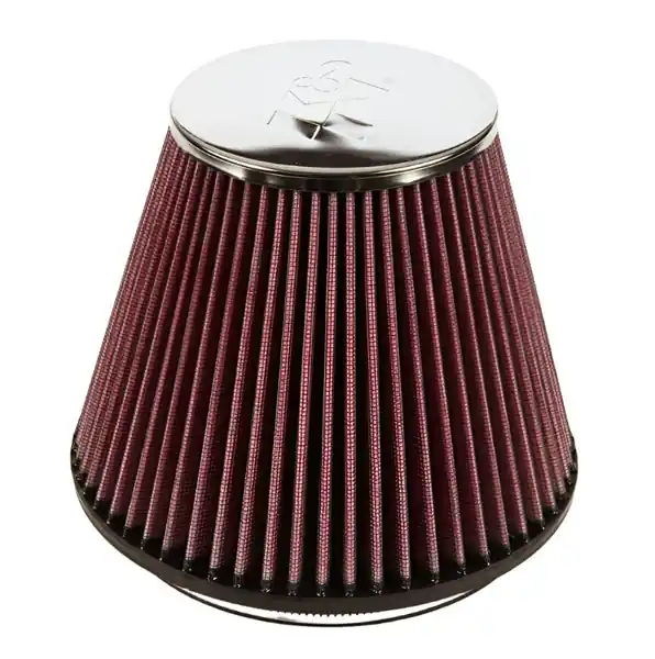 K&N Round Tapered Universal Air Filter 6in Flange ID x 7.5in Base OD x 4.5in Top OD x 6in H