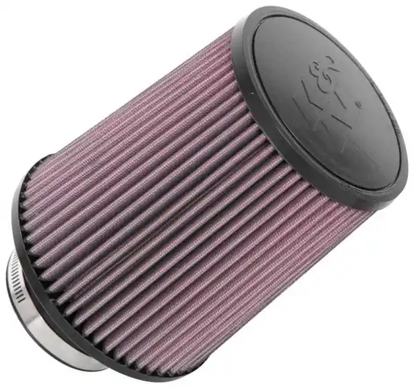 K&N Universal Clamp-On Air Filter 3-1/8in FLG / 6in B / 5in T / 7in H