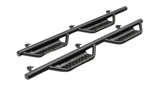 N-Fab RS Nerf Step 05-15 Toyota Tacoma (Gas) Double Cab 5ft Short Bed - Cab Length - Tex. Black