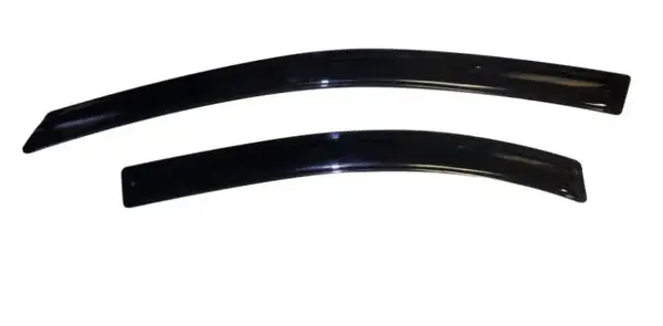 AVS 00-01 Dodge RAM 1500 (w/Towing Mirror) Ventvisor Outside Mount Window Deflectors 2pc - Smoke