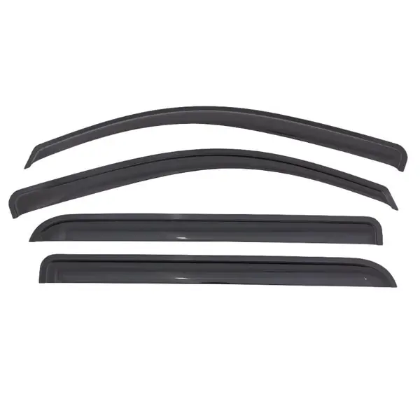 AVS 02-09 Chevy Trailblazer Ventvisor Outside Mount Window Deflectors 4pc - Smoke