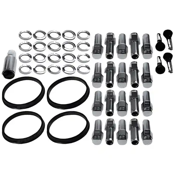 Race Star 14mmx2.0 Lightning Truck Closed End Deluxe Lug Kit - 20 PK