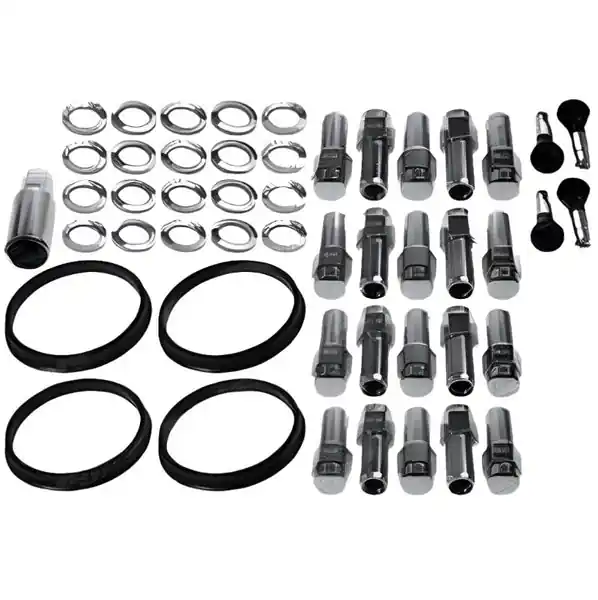 Race Star 1/2in Ford Closed End Deluxe Lug Kit Direct Drill - 20 PK