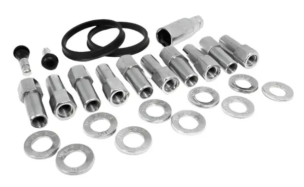 Race Star 1/2in Ford Open End Deluxe Lug Kit Direct Drilled - 10 PK