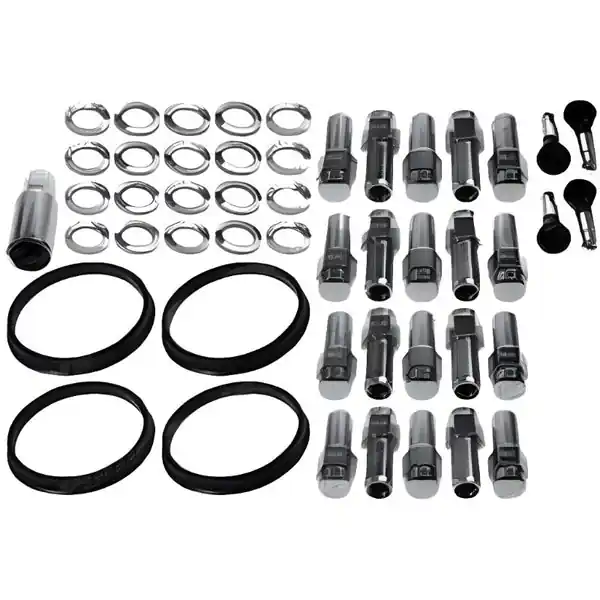 Race Star 1/2in Ford Open End Deluxe Lug Kit Direct Drilled - 20 PK