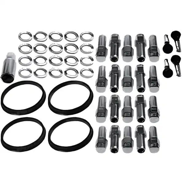 Race Star 14mm x 1.5 1.38in. Shank W/ 7/8in. Head Closed End 15+ Mustang Lug Kit - 20 PK