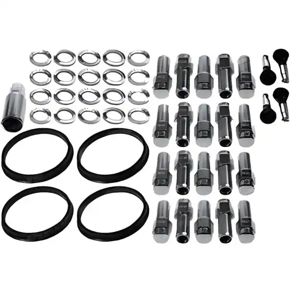 Race Star 14mm x 1.5 1.38in. Shank w/ 7/8in. Head Dodge Charger Closed End Lug Kit - 20 PK