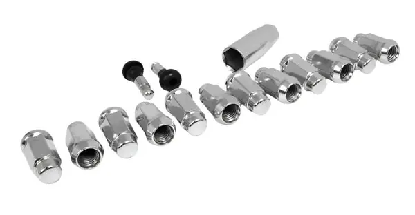 Race Star 14mmx1.50 Closed End Acorn Deluxe Lug Kit (3/4 Hex) - 12 PK