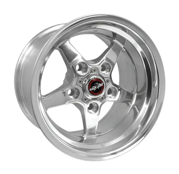 Race Star 92 Drag Star 15x10.00 5x135bc 5.25bs Direct Drill Polished Wheel