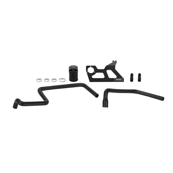 Mishimoto 07-11 Jeep Wrangler JK Baffled Oil Catch Can - Black