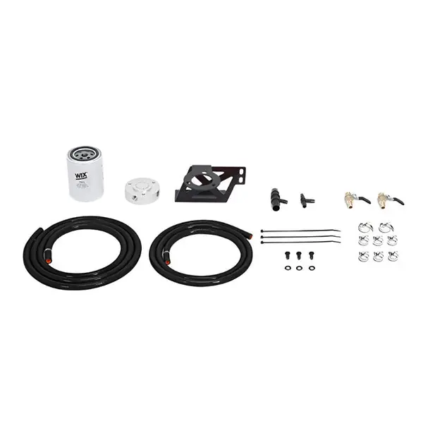 Mishimoto 08-10 Ford 6.4L Powerstroke Coolant Filtration Kit - Black