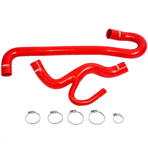 Mishimoto 12+ Jeep Grand Cherokee SRT8 6.4L V8 Red Silicone Radiator Hose Kit