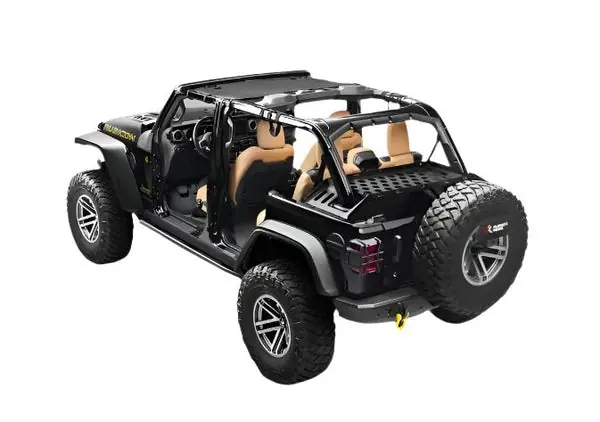 Rugged Ridge 07-21 Wrangler JK/JL 4-Door Interior Storage Rack