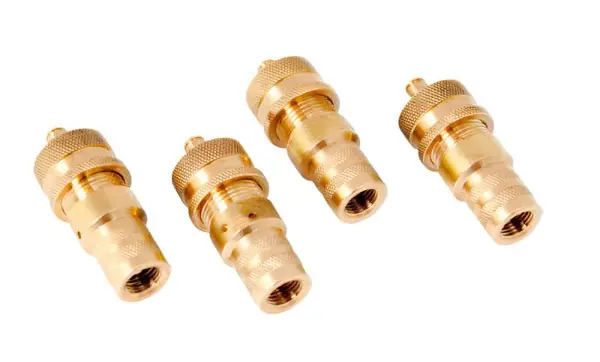 Rugged Ridge Tire Deflator Kit 4-Piece Brass