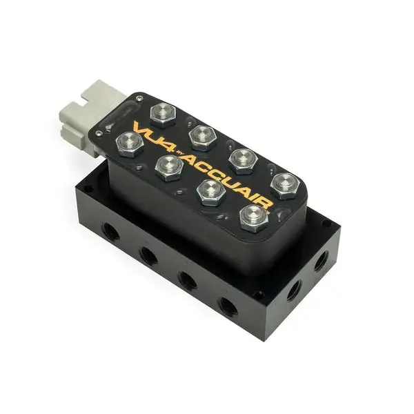 ACCUAIR Suspension VU4 4-Corner Manifold (NPT)