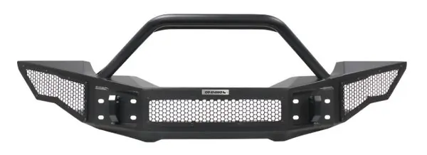 Go Rhino 07-20 Jeep Wrangler JL/JLU/JK/JKU/Gladiator JT Rockline Full Width Bumper w/ Overrider