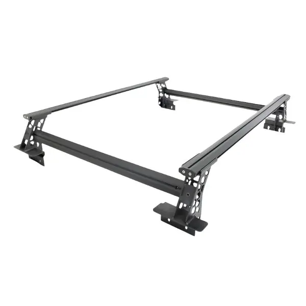 Go Rhino 15-22 Ford F-150 / 19-22 RAM 1500 / 07-21 Toyota Tundra XRS Cross Bars Kit - Tex. Blk