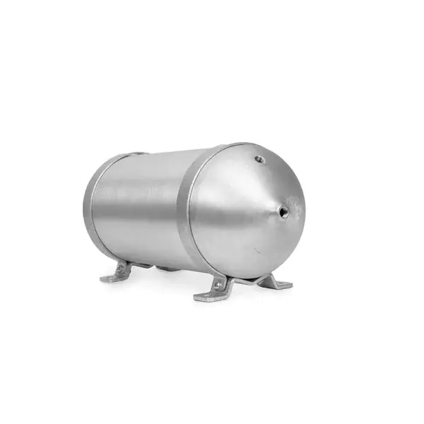 ACCUAIR Suspension Seamless Air Tank 18" x 6.625", 5" x 5.25" NPT Ports