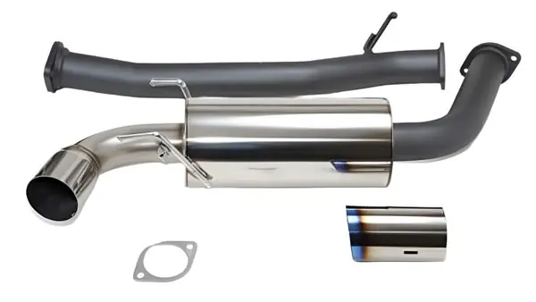 HKS RX8 75mm Single TI-tip Hi Power Cat-back Exhaust