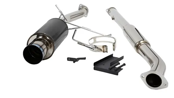 HKS 03-06 Evo Carbon-Ti Cat-back Exhaust