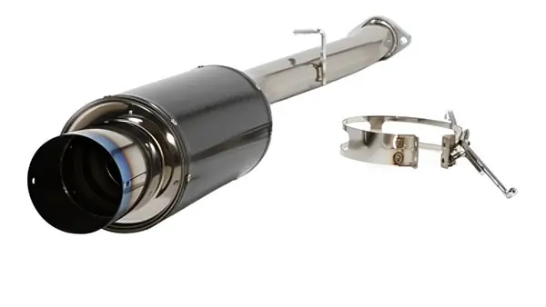 HKS 93-96 Mazda RX7 Carbon Ti Hi-Power Exhaust