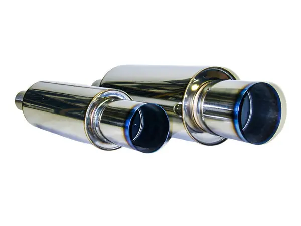 HKS Universal Stainless Hi Power 170mm Titanium Muffler